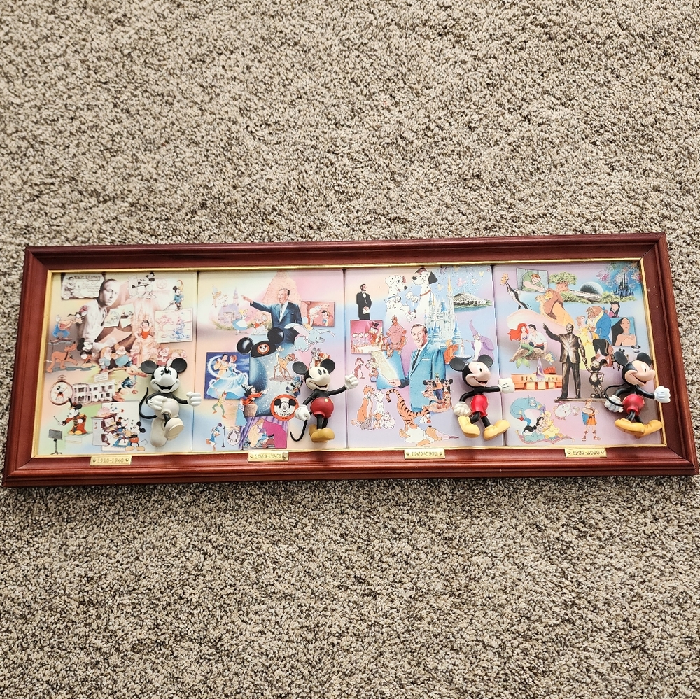 Walt Disney Rare 100th Historical Anniversary Bradford Exchange ceramic Hanging